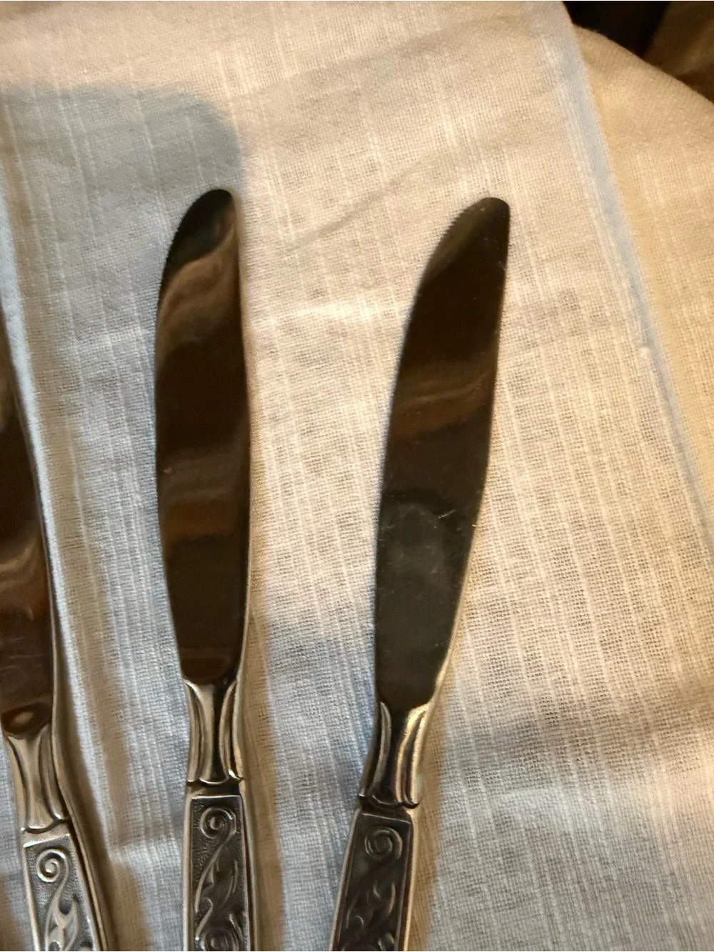 Vintage Oxford Hall Palo Alto Butter Table Knife Set - 6 Piece
